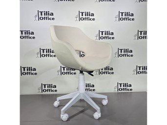 Monaco Çalışma Kesim Çocuk Koltuğu Beyaz Ayak Krem